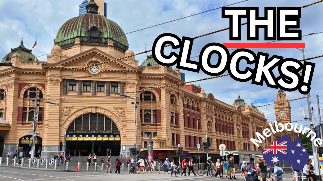 Meet me under the clocks! Flinders Street Station Melbourne | Things to do Travel Guide Australia