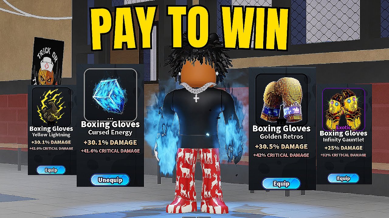 I Used PAY TO WIN Weapons In Roblox Fight In A School