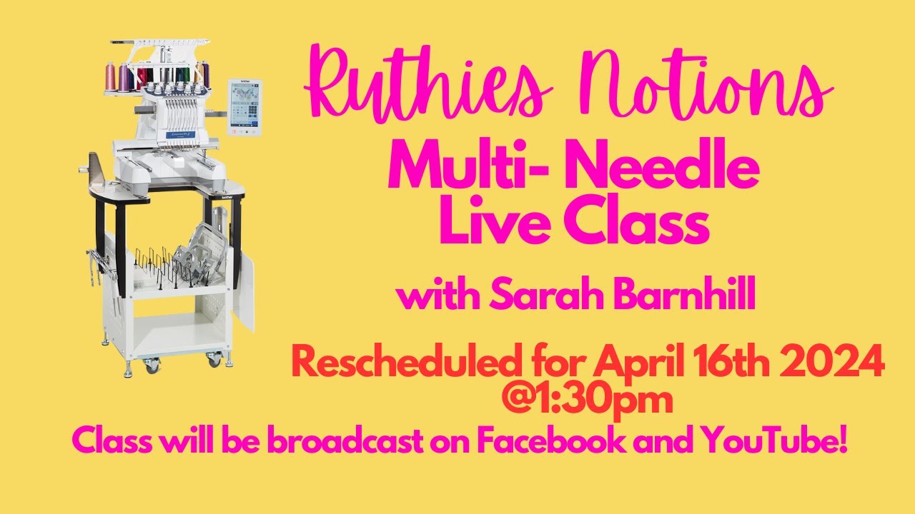 Multi-Needle Live Class