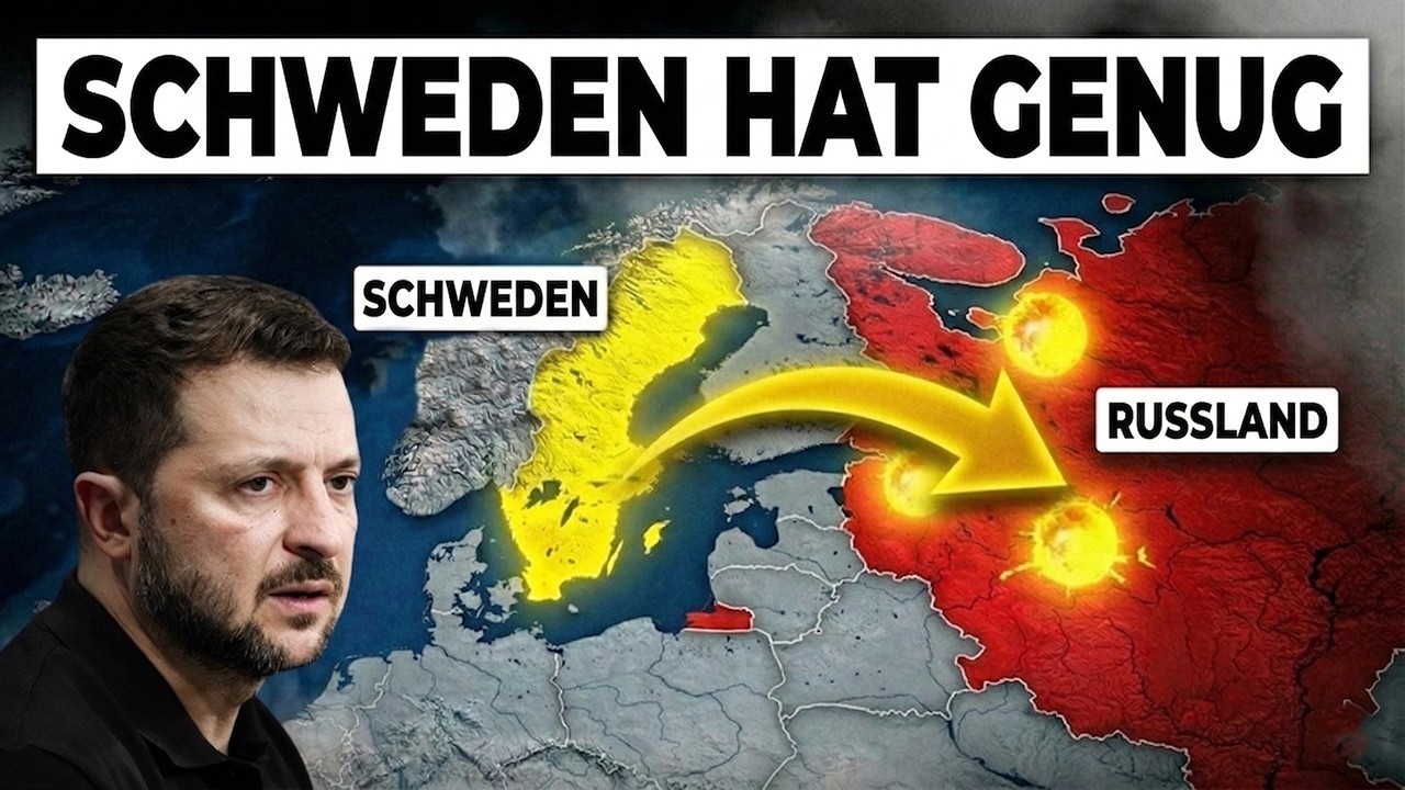 Was Schweden f&uuml;r die Ukraine tat, ist BRUTAL&hellip; Putins totale Lufthoheit ist nun VORBEI!