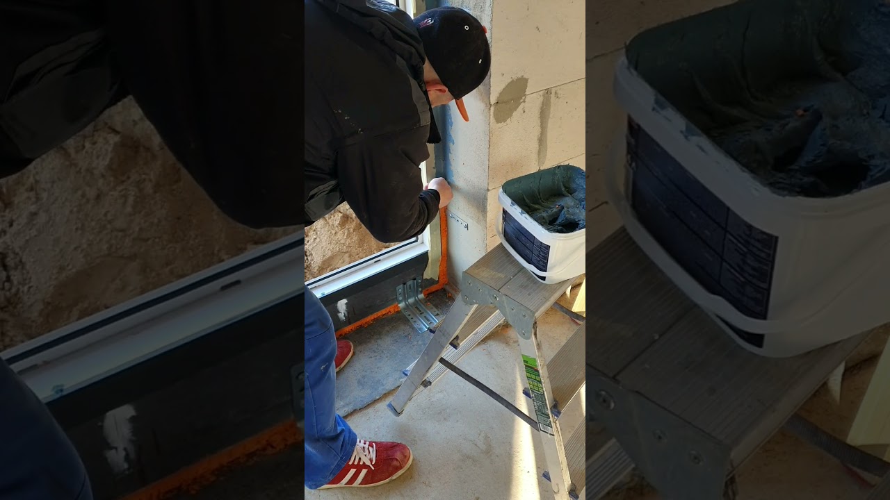 WINS internal liquid foil. Жидкая мембрана внутренняя. Система монтажа окон Wins Tytan в Беларуси.