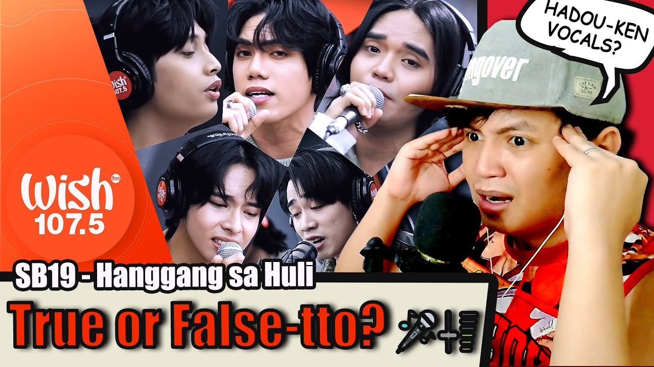 SB19 исполняют «Hanggang sa Huli» в прямом эфире на Wish 107.5 Fanboy Reaction