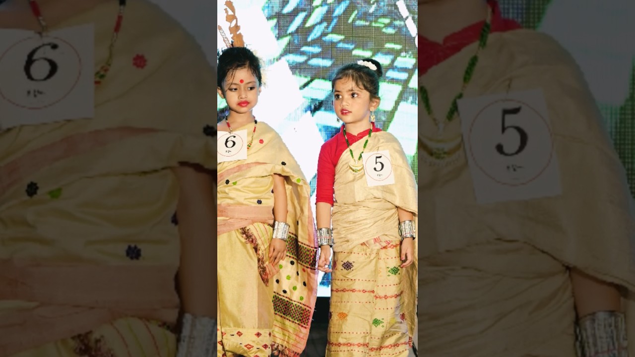 assam traditional fashion show #viral #assam #traditional #shorts