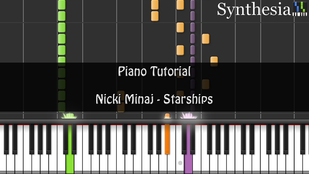 Nicki Minaj - Starships [Piano]