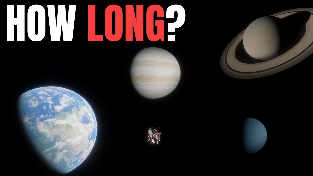 How Long Would a Realistic Mission To Our Planets Take?