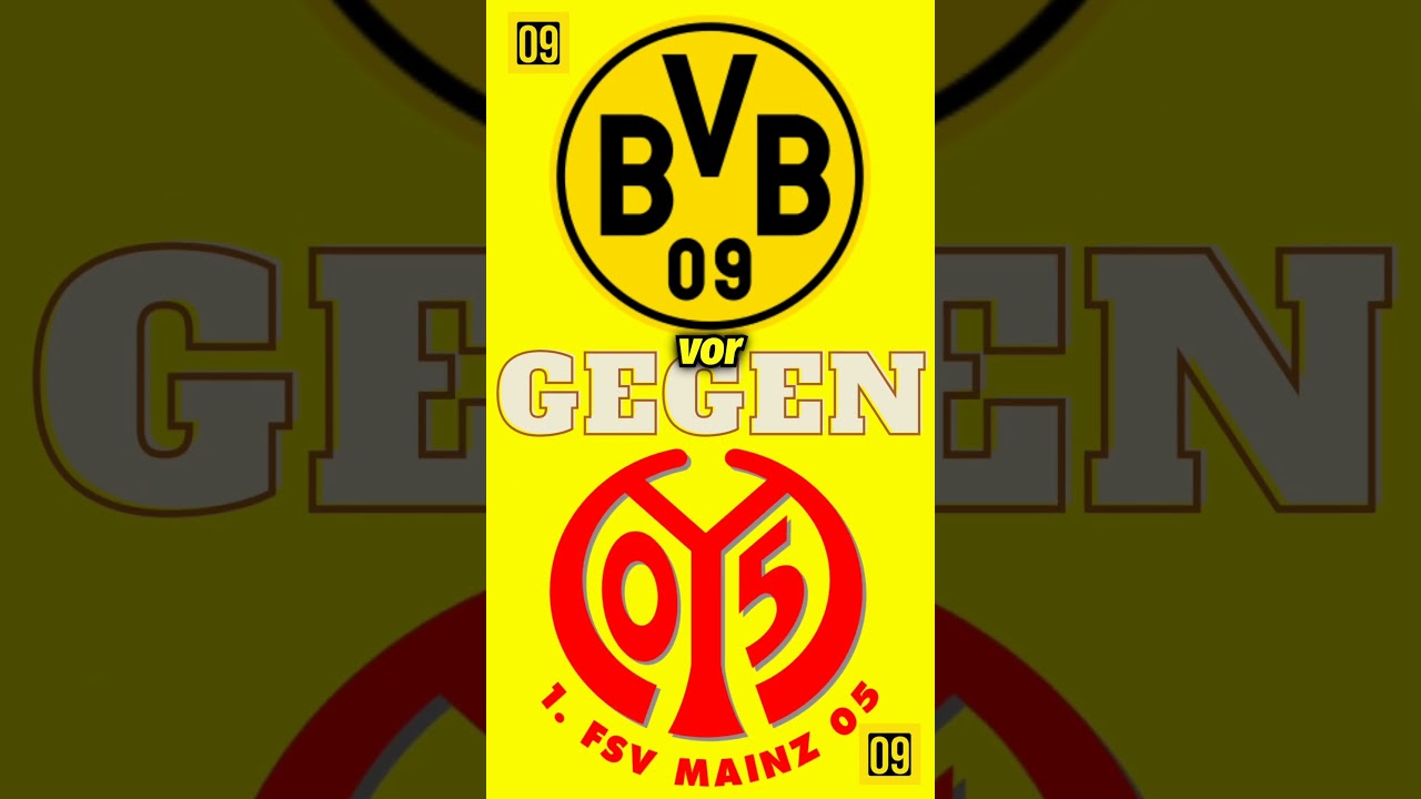 Noch 3 Tage! 🖤💛 BVB vs. Mainz | Alles f&uuml;r Schwarzgelb!