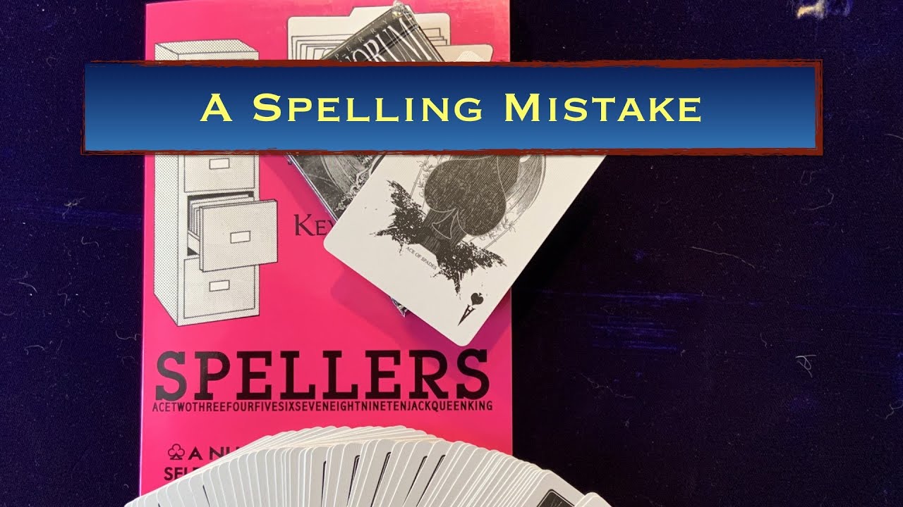 A Spelling Mistake