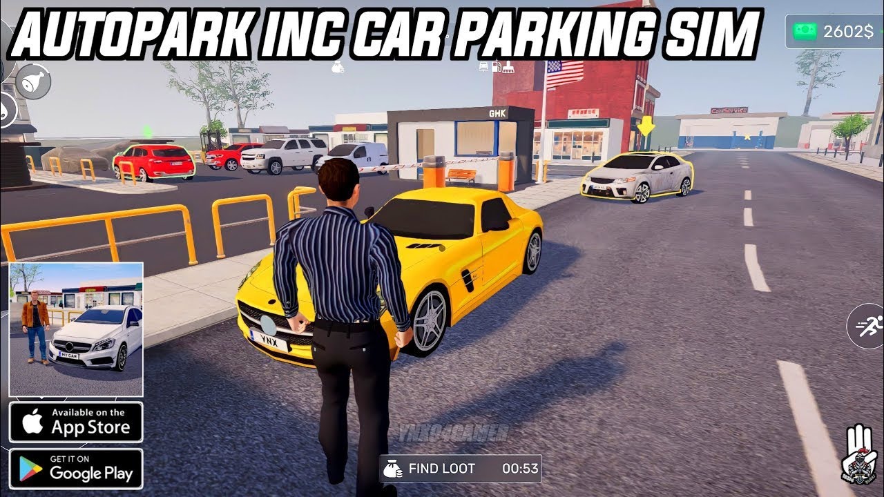 Autopark Inc: Car Parking Simulator | Gameplay (Android iOS) #01