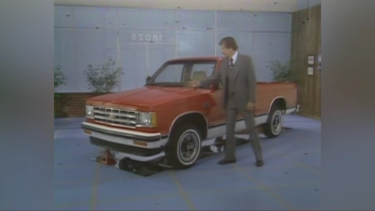 Обучающее видео для дилеров Chevrolet S10 1982 года
