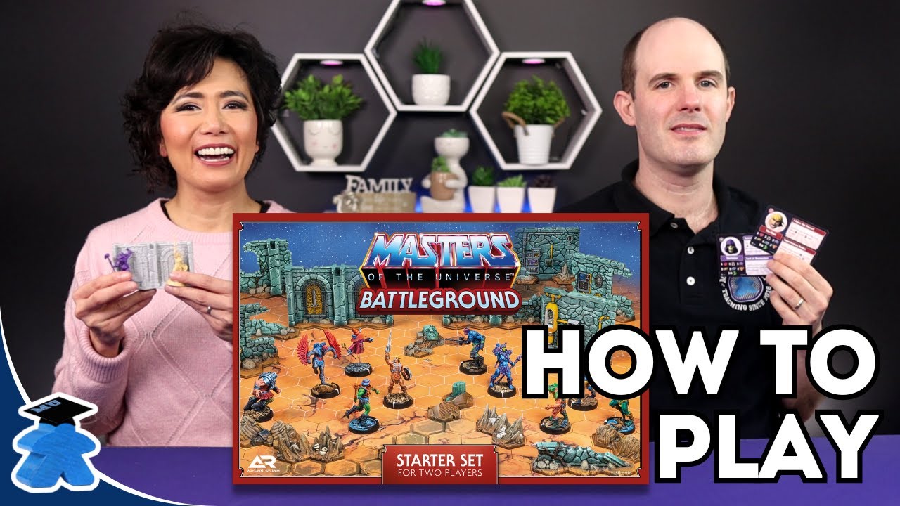 Masters of the Universe : Battleground - Official How to Play Board Game