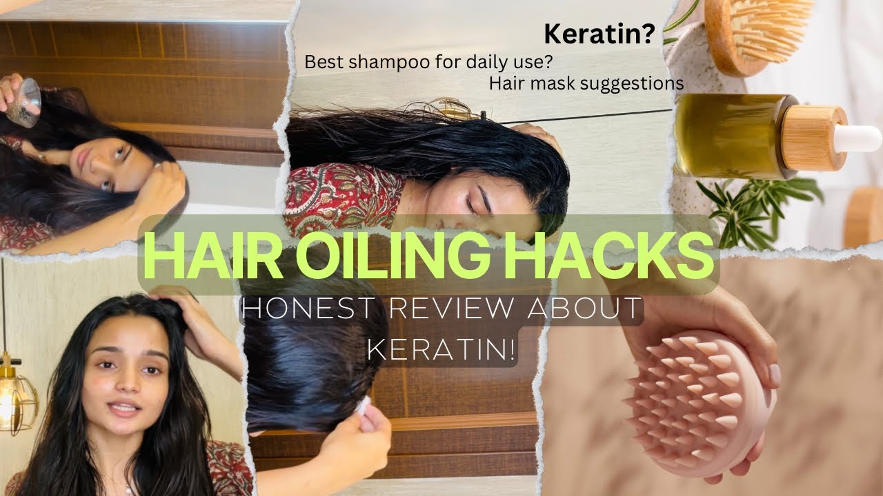 Hair Oil Routine | Honest Review on Keratin | Meenakshi Anoop
