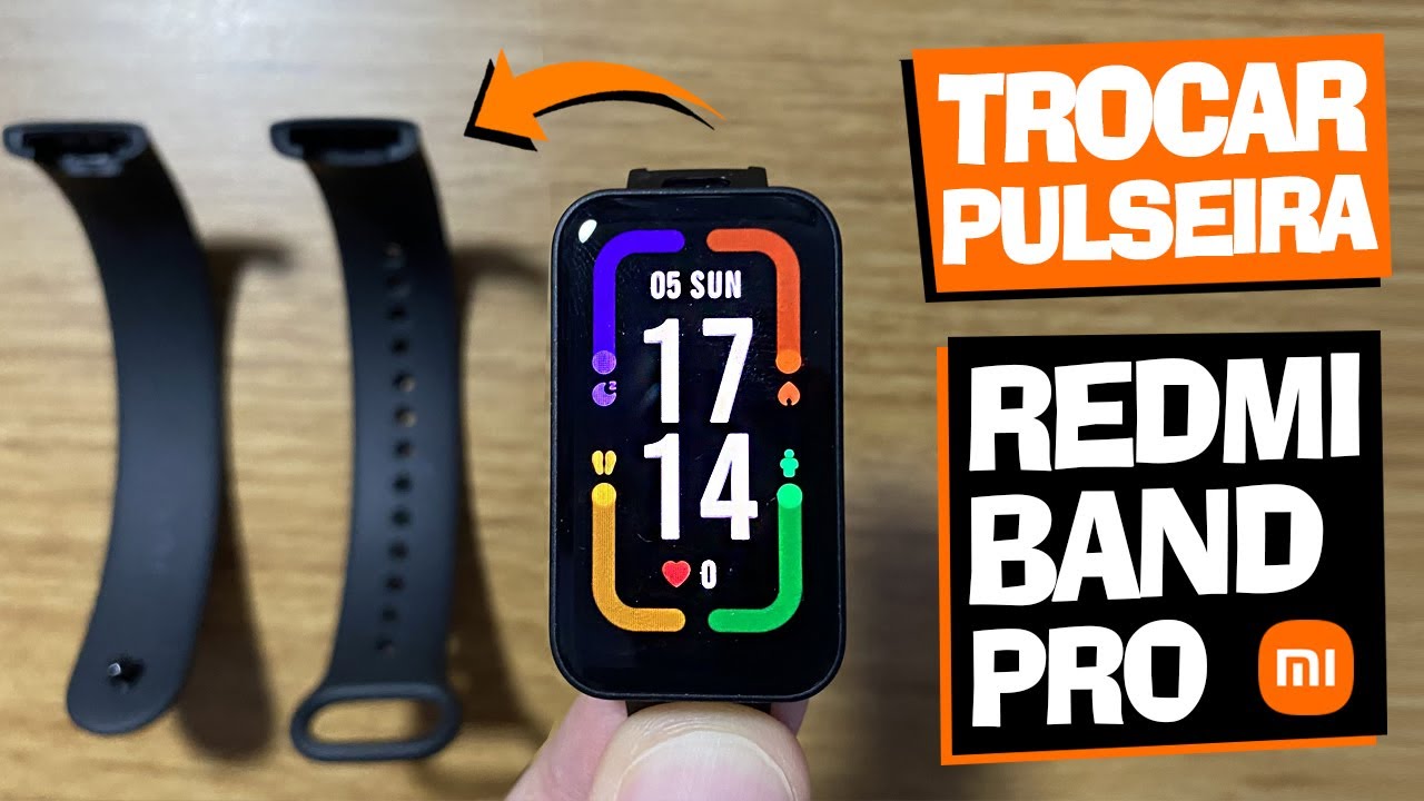 Como Trocar a Pulseira da REDMI SMART BAND PRO