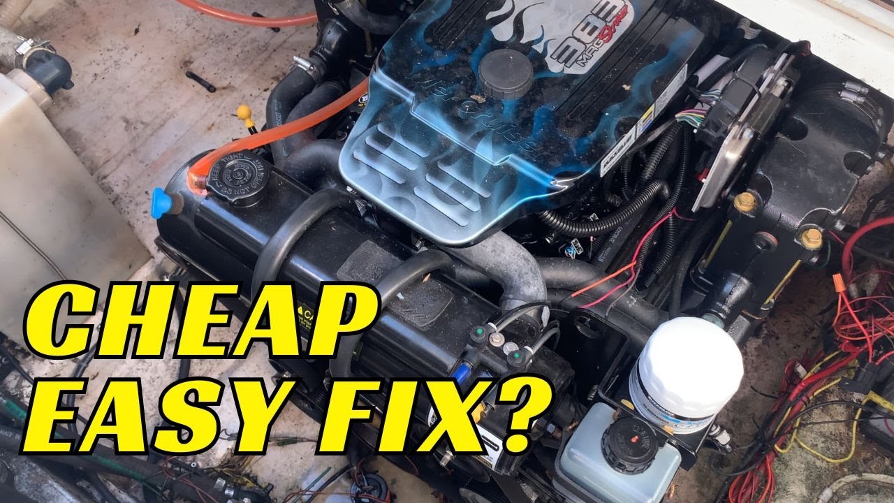 Mercruiser MPI bucks/stalls at cruise speed.  Anti-siphon valve and fuel line replacement.