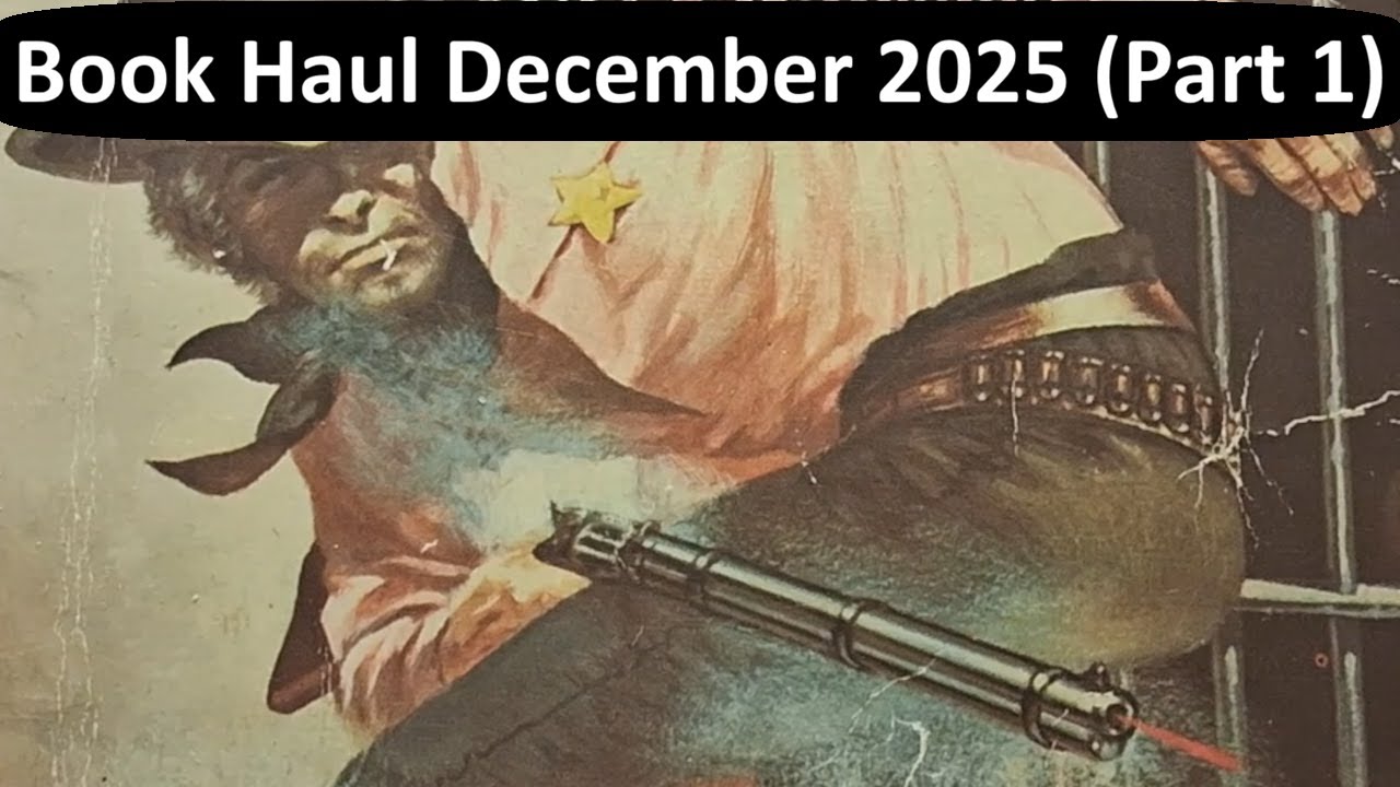 Book Haul December 2025 Part 1: Westerns
