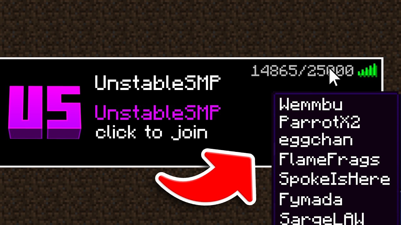 How to Join the OFFICIAL Unstable SMP (2026)