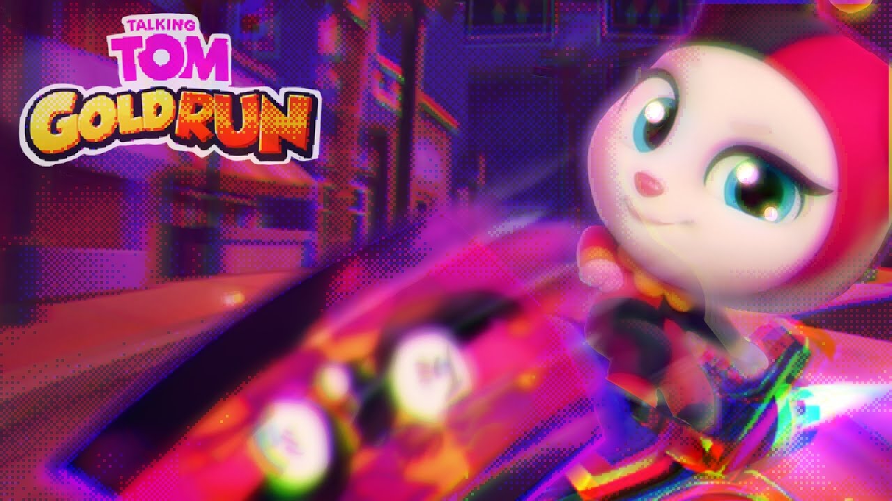 Talking Tom Gold Run - Carnival Angela but is Talking Tom Hero Dash theme 🎪🦸‍♀️