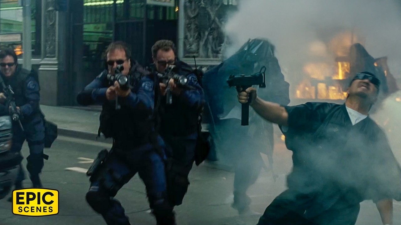 The S.W.A.T. Team Neutralizes the Convoy Attackers - S.W.A.T.