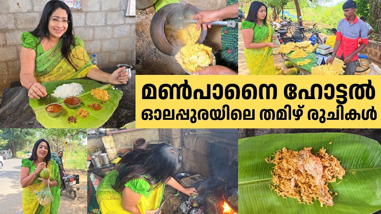 ഓലപ്പുരയിലെ തമിഴ് രുചികൾ | Best Non-Veg Clay Pot Meals in Tenkasi | PK Baas Manpaanai Samayal