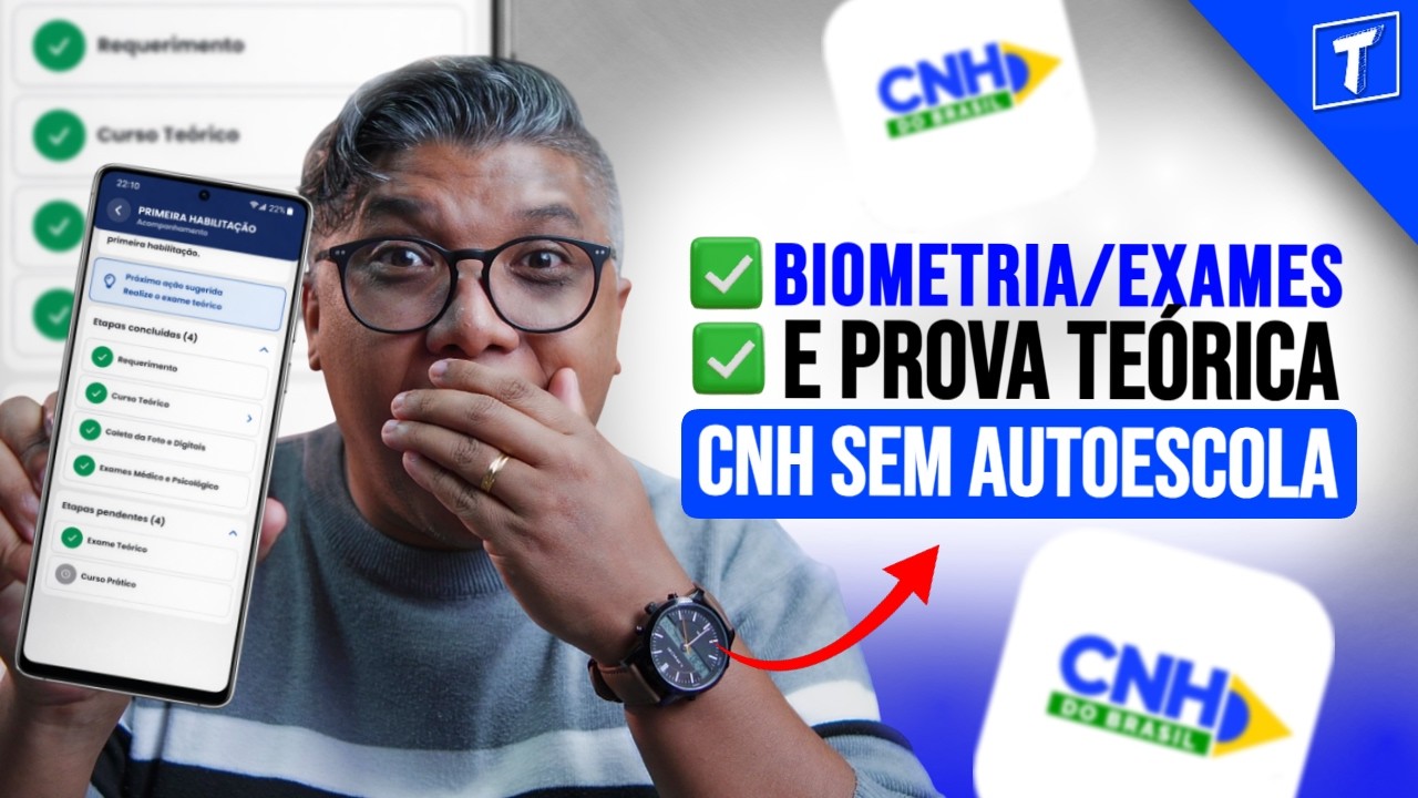 Como Agendar Biometria, Exame Médico, Psicotécnico e Prova da CNH | Detran DF e MG!