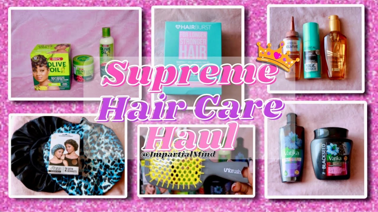 👑Supreme Quality Products for Healthy Hair Maintenance Haul |Natural & Relaxed Hair care