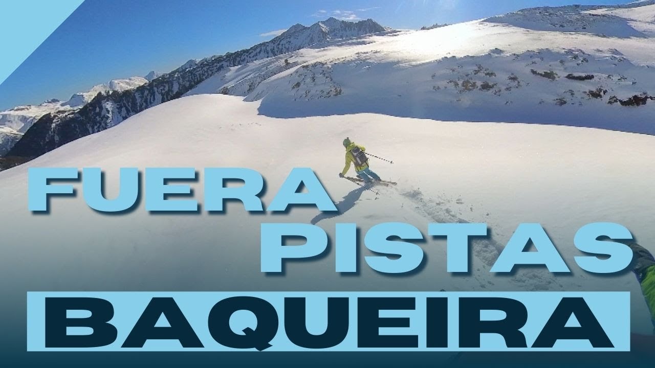 Explorando la nieve virgen! Ruta de esquí fuera pistas en Baqueira