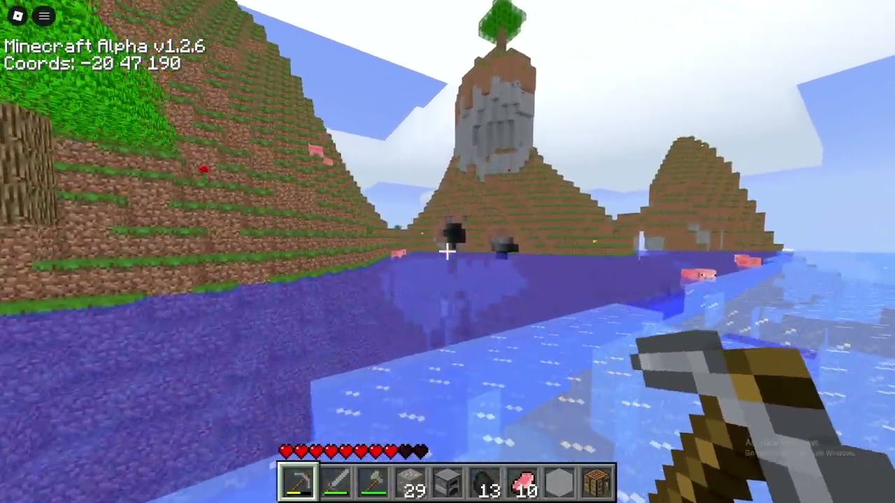 ALPHA MINECRAFT PART 1