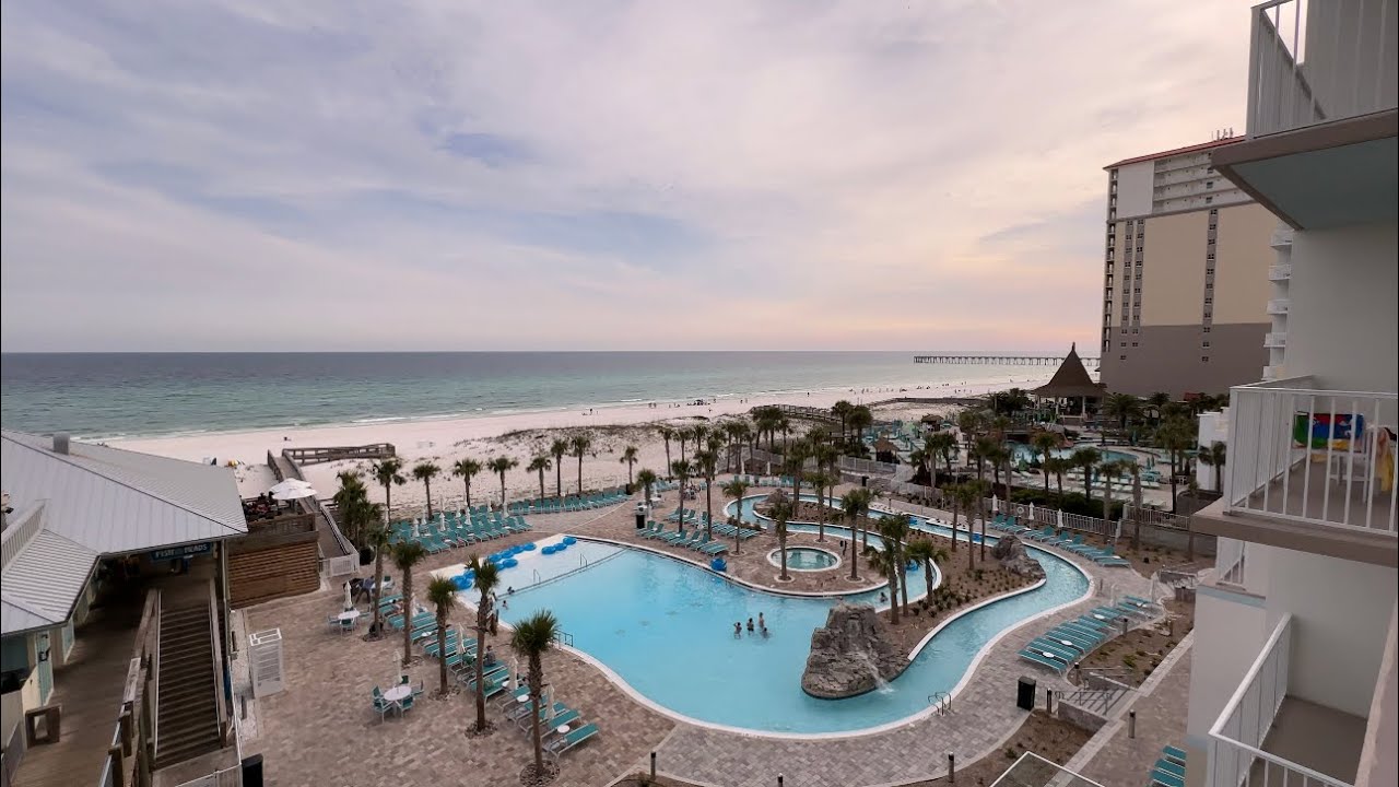 Fairfield Inn & Suites Pensacola Beach, enjoy the beautiful morning beach view.