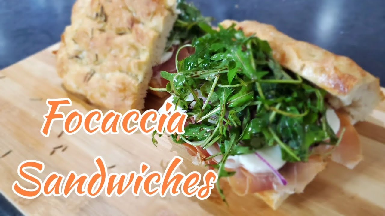 The Olive Oil Co Kitchen - S4 Ep1 ~ Focaccia Sandwiches