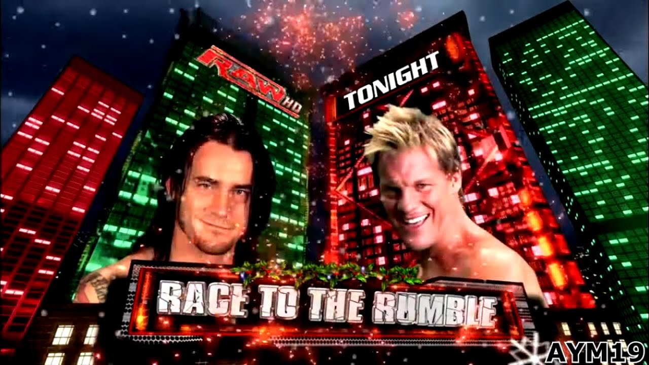 CM Punk vs Chris Jericho RAW 12/22/2008 Highlights