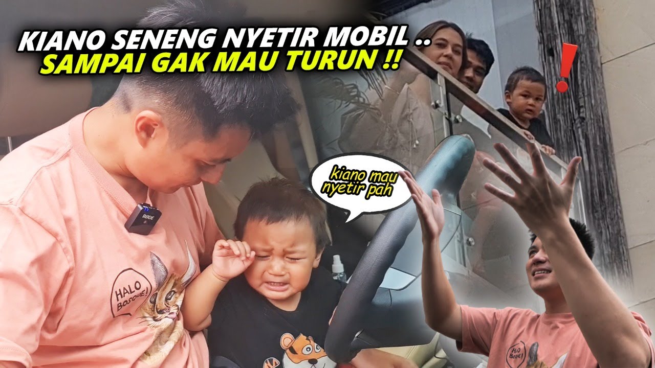 DETIK2 MENJELANG ULANG TAHUN KIANO.. KOK MALAH NANGIS❓