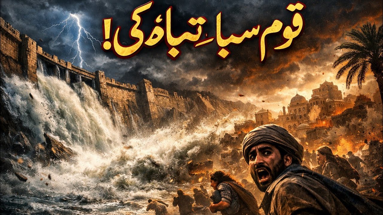 Qaum e Saba Ki Tabahi | The Lost Civilization Destroyed by Flood | Islamic Story | Marib Dam
