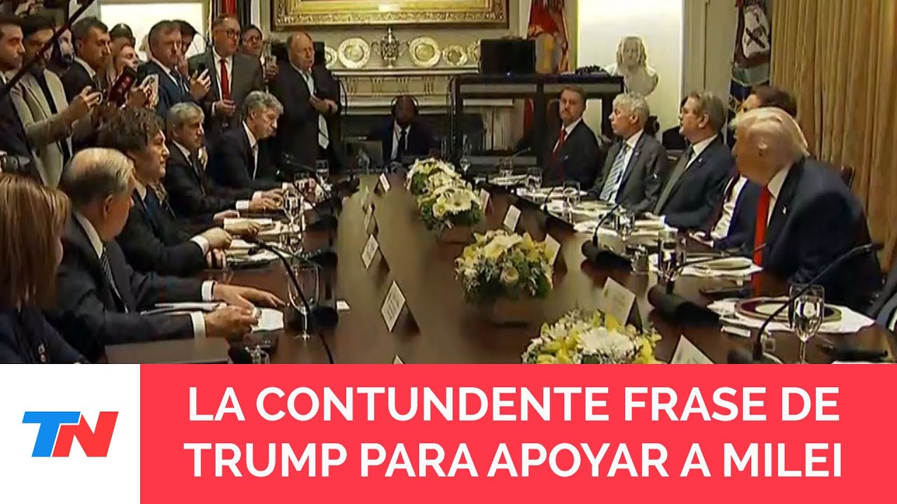 La advertencia de Trump: 