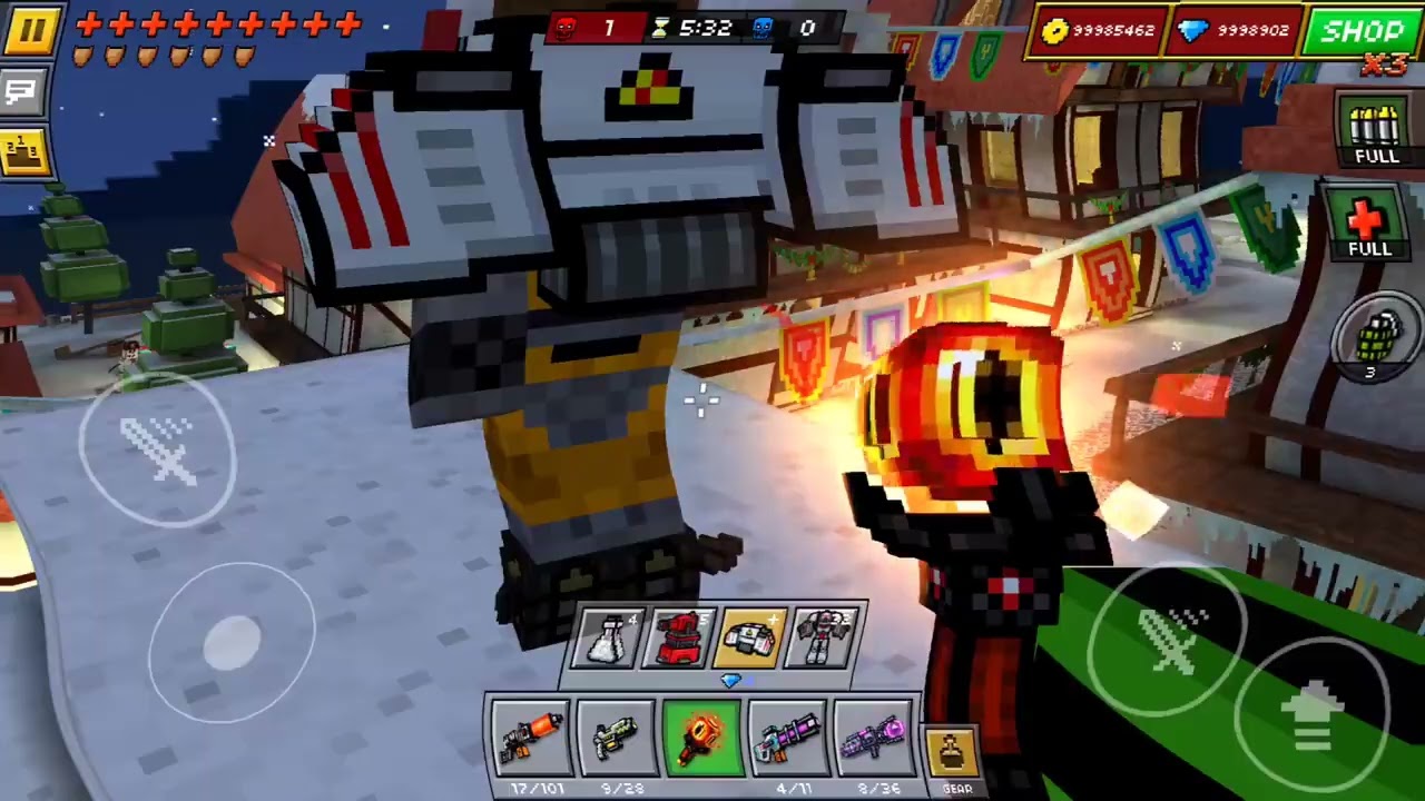 LosGaming Trickshot Montage [Pixel Gun 3D] Esoteric Inc