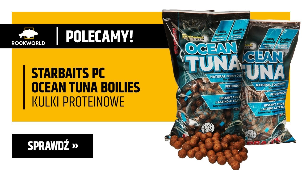 Starbaits PC Ocean Tuna Boilies - Kulki Proteinowe