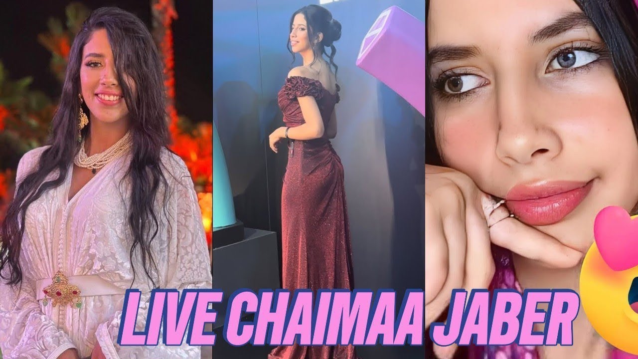 لايف شيماء مولات الضحكة 😍😍 chaimaa jaber