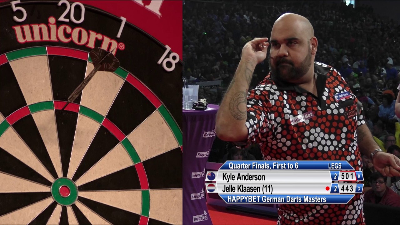 Kyle Anderson v Jelle Klaasen - Quarter-Finals - HappyBet German Darts Masters - ET2