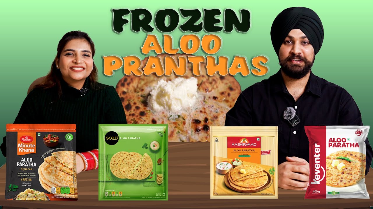 Frozen Parathas from Top Brands – Which One is the ULTIMATE Winner?😱🍽️ @KiKhaoge #alooparatha