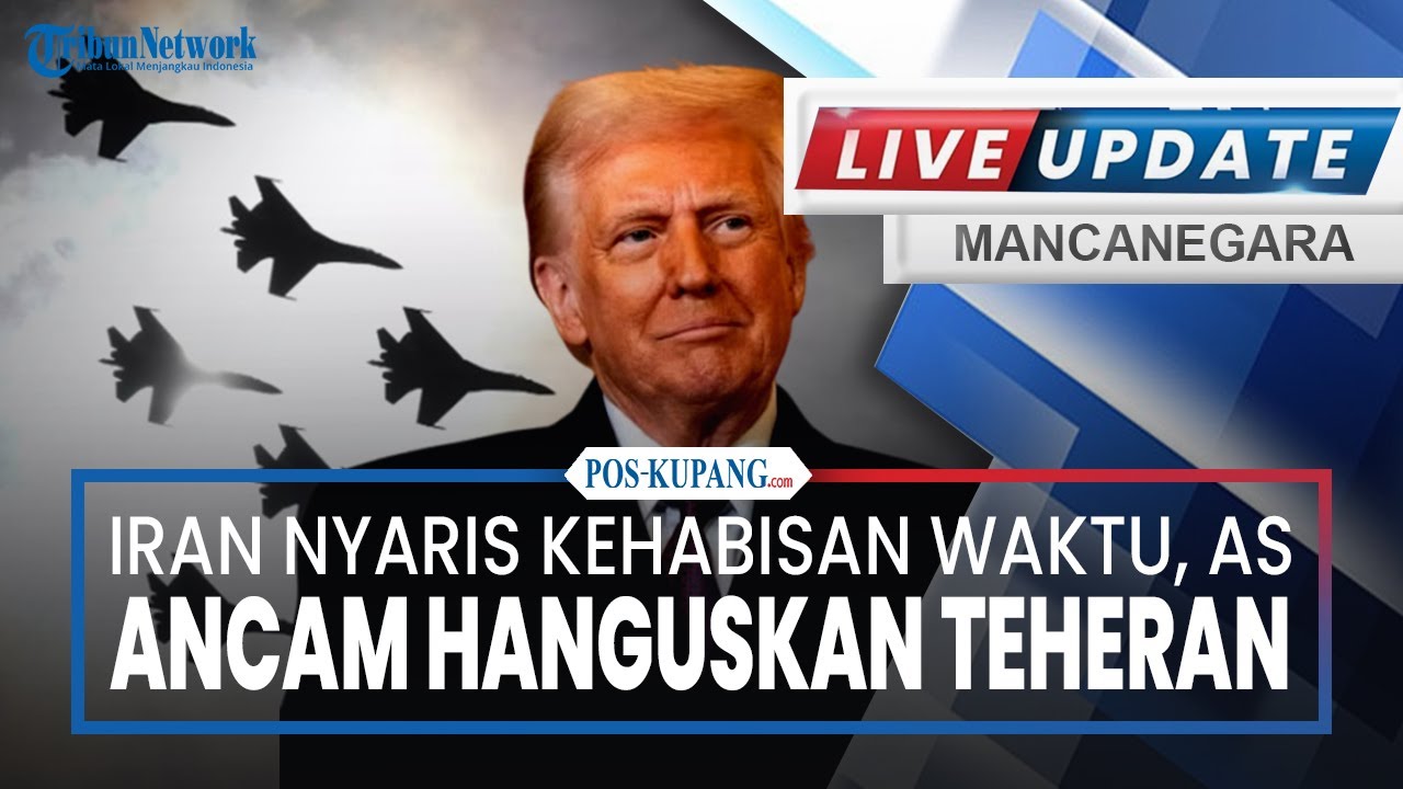 🔴Iran Nyaris Kehabisan Waktu! AS Tak Sabar, Ancam Bumi Hanguskan Teheran jika Nuklir Tak Disepakati