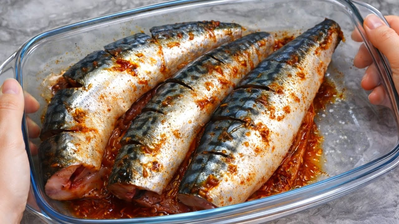 Скумбрия вкуснее лосося в 100 раз! Никто не знает этот рецепт рыбы. Ужин за 60 минут.