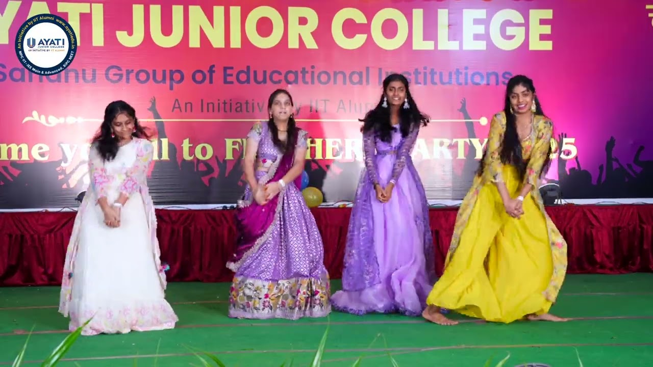 Ayati Junior College | Freshers Party 2025 #kompally #hyderabad #iit #jee #freshers #students #neet