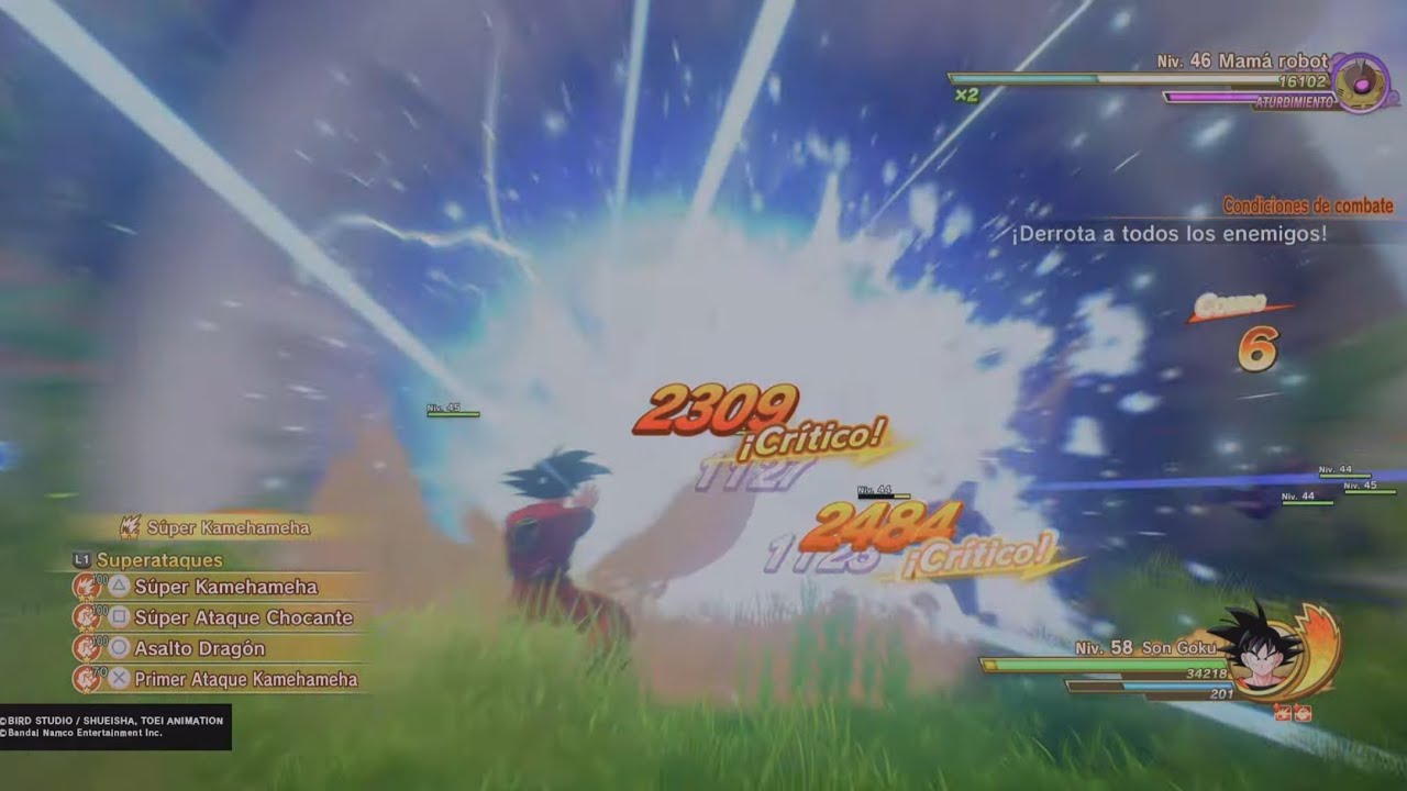 DRAGON BALL Z: KAKAROT_Desconectamos los robots de Pilaf