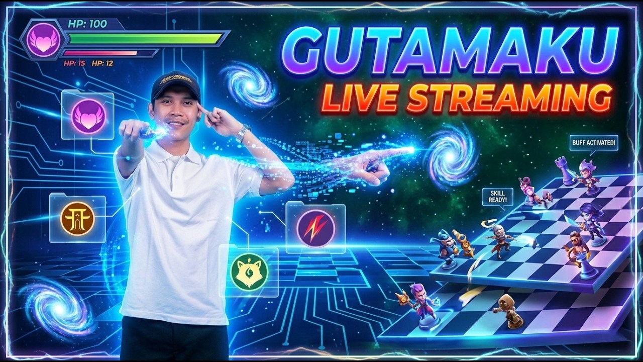 LIVE STREAMING MAGIC CHESS GO GO (JOKI/TOP UP HANYA DI GUTAMASA.COM)
