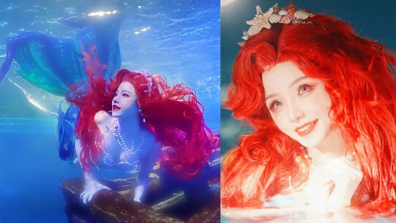 The Little Mermaid: I love Ariel so much! So I dressed up myself like her!