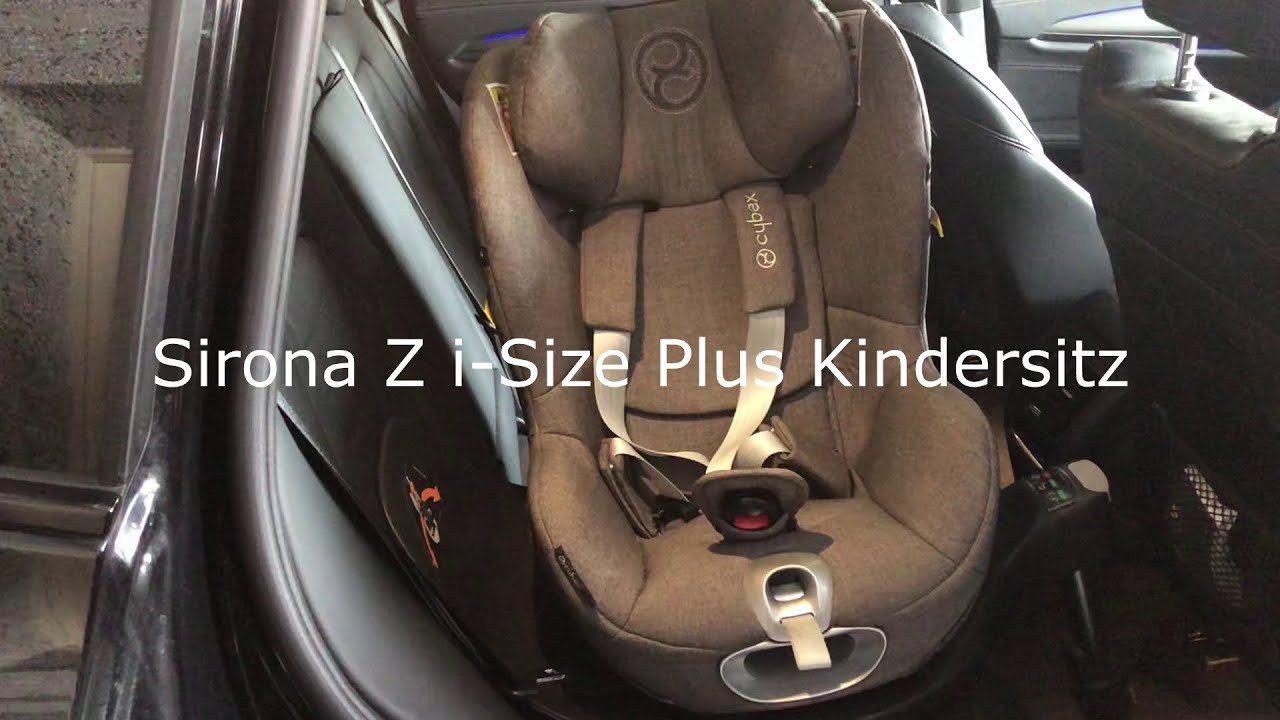 Drehbarer Kindersitz: CYBEX Sirona Z - Super, aber zwei negative Punkte... - Short Review