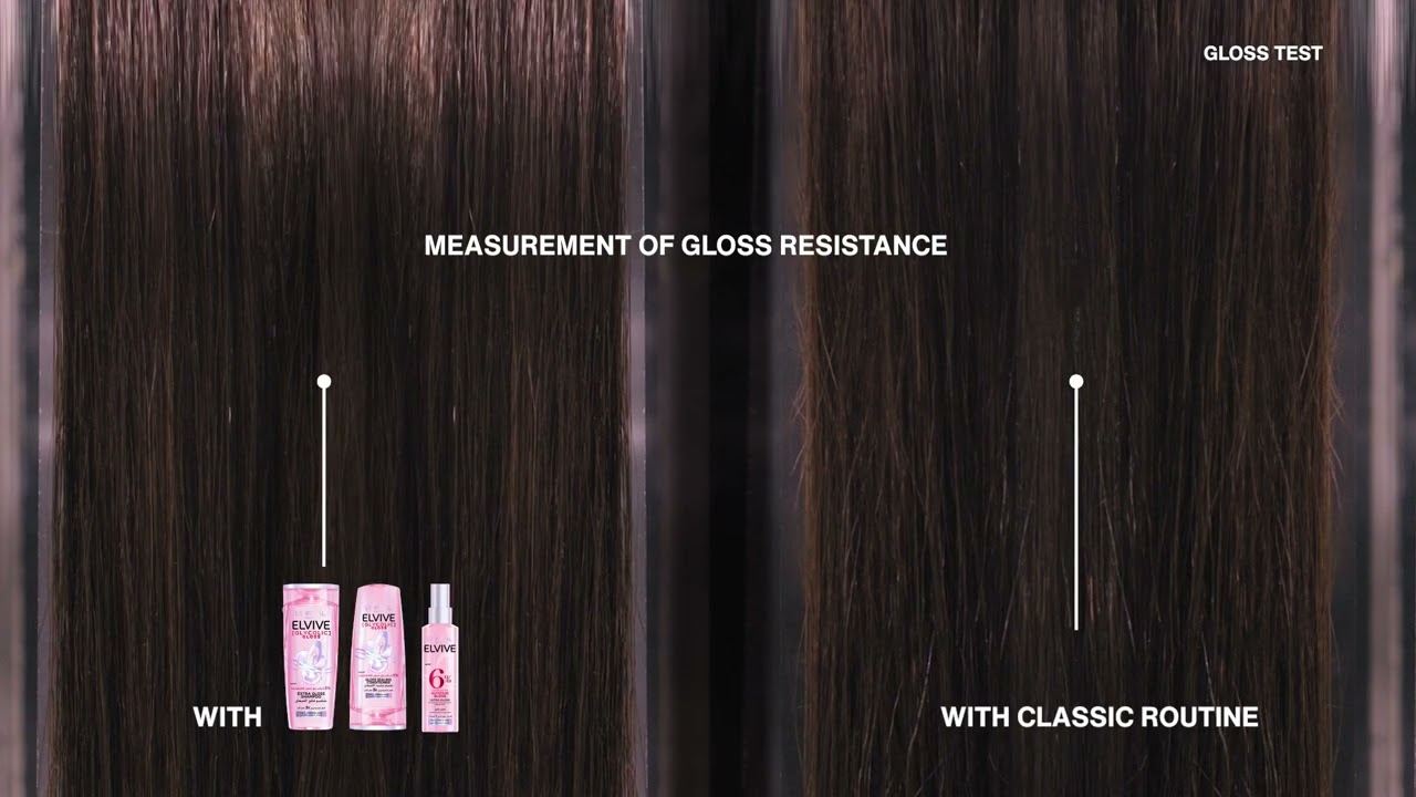 New Elvive Glycolic Gloss from L'Oreal Paris: Scientifically proven for 3X More Gloss! ✨