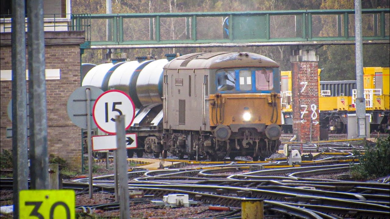 Trains At Tonbridge And Ashford International 28/11/2025 Incl. Pullman 67, GBRf 73s On RHTT