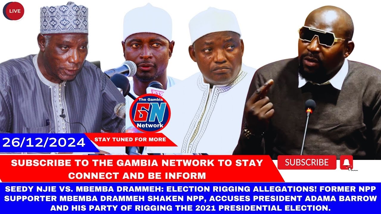 Seedy Njie vs. Mbemba Drammeh: Election Rigging Allegations!