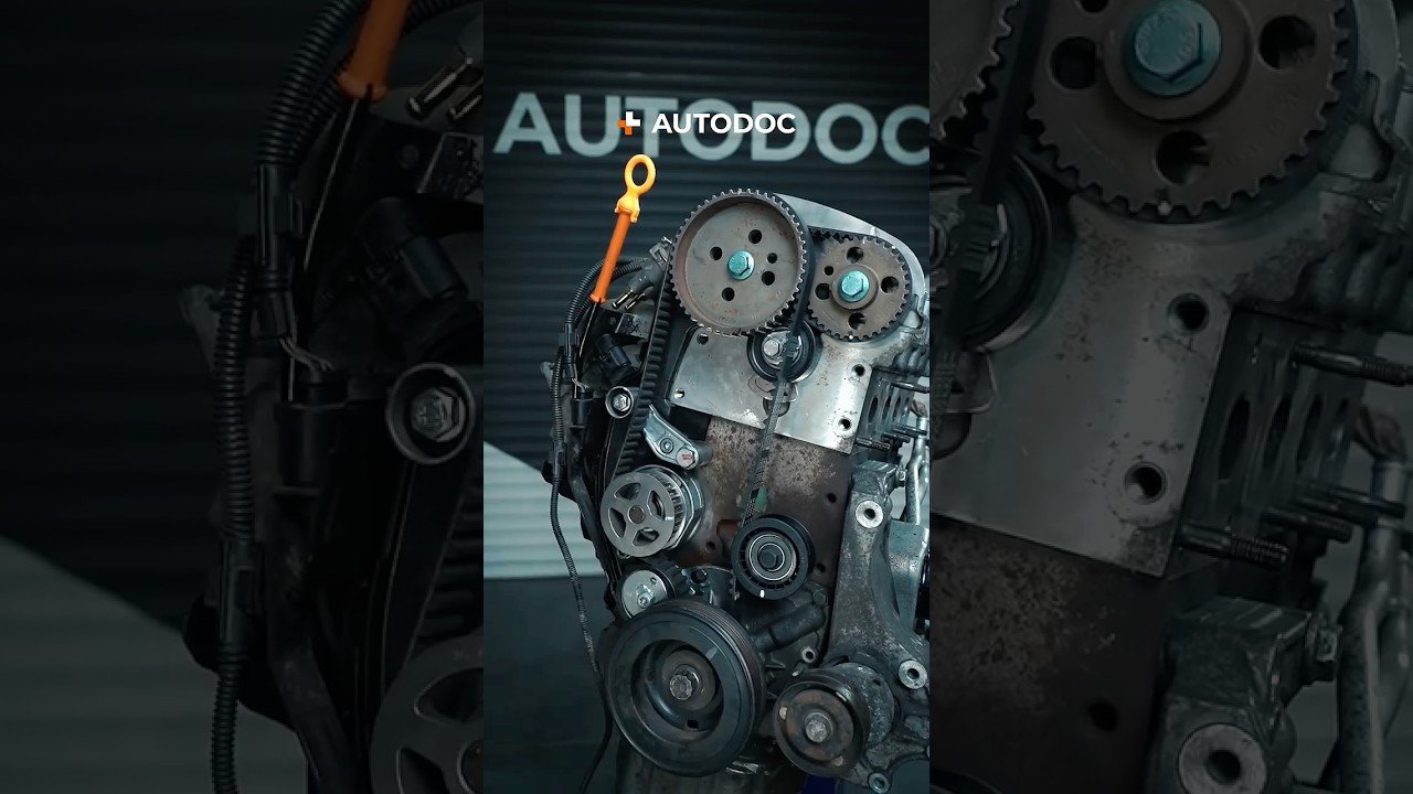 Jakohihnan oikea kiristys. N&auml;in kirist&auml;t jakohihnan 🔧⚙️ #howto #timingbelt #autoparts #auto