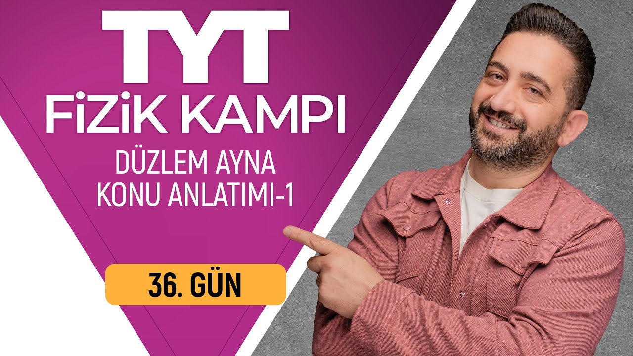 Düzlem Ayna Konu Anlatımı - 1 | 50 Günde TYT Fizik Kampı