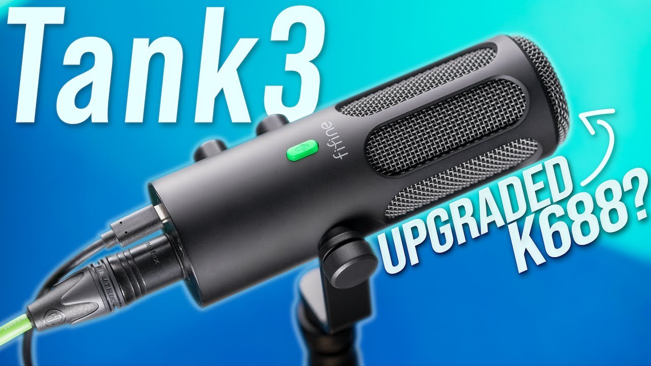 Обзор и тестирование микрофона FiFine Tank3 USB/XLR (по сравнению с Røde PodMic USB, Shure MV7, Q...
